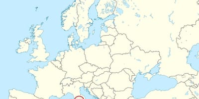 რუკა ვატიკანი ევროპის